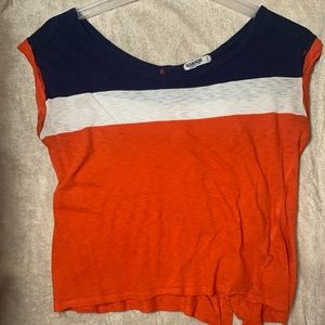 Colorful top from Garage. Beautiful shirt!